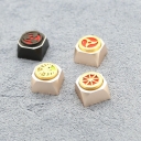Rotating Artisan Keycaps Metal ESC Keycaps Custom for Mechanical Gaming Keyboard